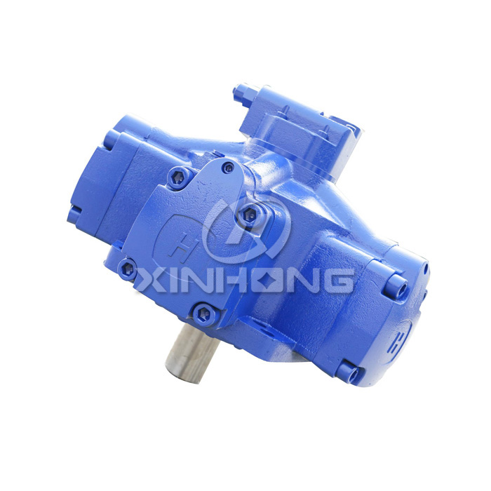 Radial stempelmotor med fem cylindre